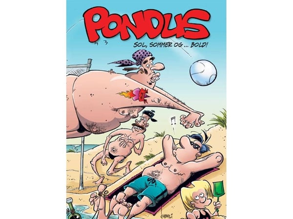 Pondus: Sol, sommer ... og ball! | Frode Øverli | Språk: Dansk