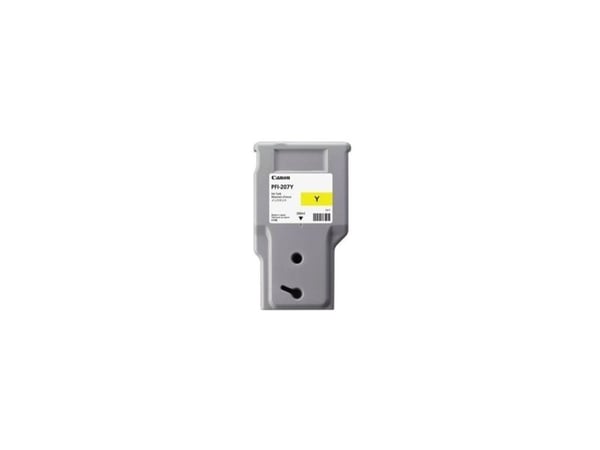 Canon PFI-207 Y - 300 ml - gul - original - blekkbeholder - for imagePROGRAF iPF680, iPF685, iPF780, iPF785
