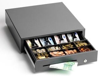 Star CB-2002 FN - Cash Drawer - mørk grå - for Star TSP847II HIA