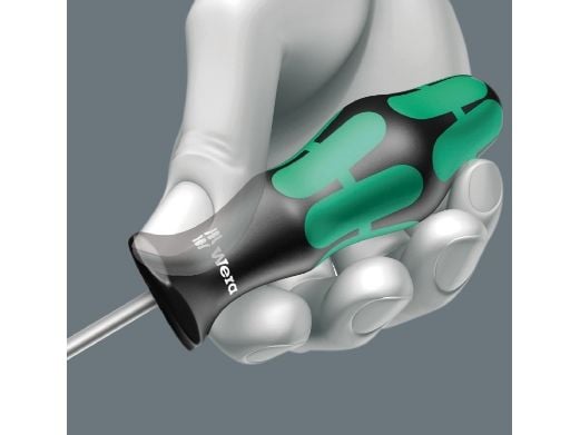 Wera 335/350/355/6 Kraftform Plus, musta/vihreä