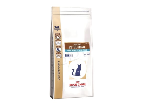 Royal Canin Gastro Intestinal Moderate Calorie, Voksen, Alle hunderaser, Fjærfe, Ris, 4 kg, Antioksidanter medfølger
