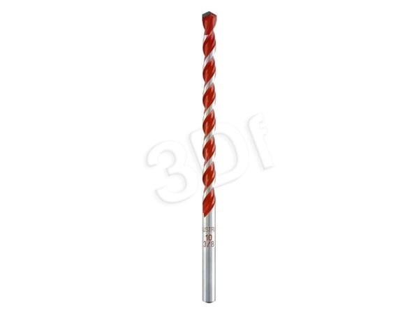 ALPEN Bor 73001600100, Bor, 1,6 cm, 400 mm, Metall, Naturstein, Plast, Fliser, Tre, 1 cm, 30 cm