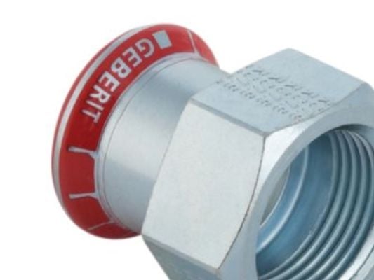 Geb. Mapress FZ overgang mf/mf - 22mm X 1/2'' Med indvendigt gevind