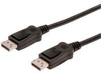 ASSMANN - DisplayPort-kabel - DisplayPort (hann) til DisplayPort (hann) - 10 m - formstøpt - svart