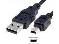 ASSMANN - USB-kaapeli - USB (han) til mini-USB type B (han) - USB 2.0 - 1 m - formet - lajittelu