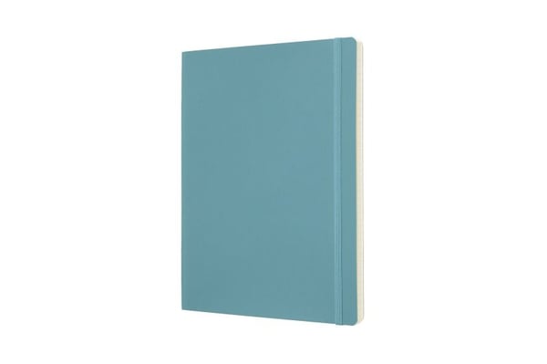 Moleskine 805.83.4171.554.3, Monokromatisk, Blå, Matt, 70 g/m², Linjerte ark, Mykt omslag