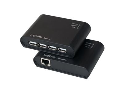 LogiLink UA0230, USB 2.0, USB 2.0, 480 Mbit/s, musta, 50 m, Taiwan, Taiwan LogiLink UA0230, USB 2.0, USB 2.0, 480 Mbit/s, musta, 50 m, Taiwan, Taiwan