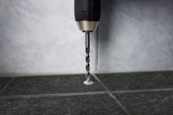 IRWIN 10501921, Drill, Twist Betongbor, 4 mm, 80 mm, Murstein, Glass, Lettbetong, Marmor, Blad metall, Tre, 4 mm