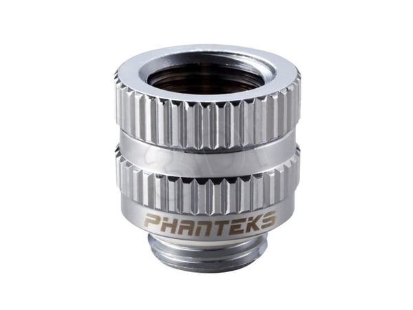 Phanteks Glacier Male to Female Rotary Adapter - Inpassning till vätskekylsystem - spegelkrom