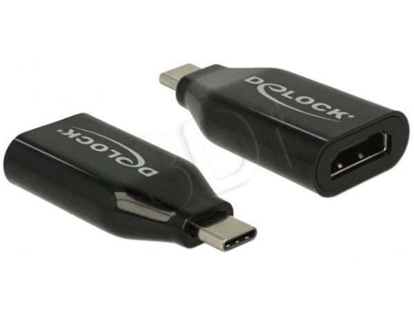 Delock - Ekstern videoadapter - Parade PS176 - USB-C 3.1 - HDMI - svart