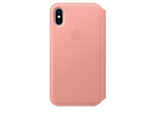 Apple - Lommebok for mobiltelefon - lær - bløt rosa