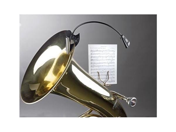 König & Meyer 12241, Sort, Plast, LED, 800 lx, 2,5 cm, Batteri