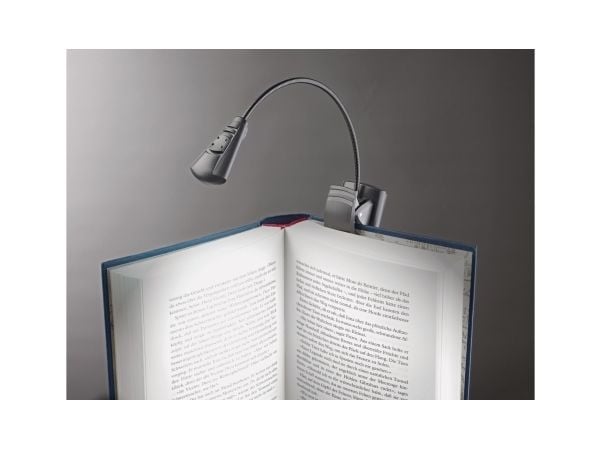 König & Meyer 12241, Sort, Plast, LED, 800 lx, 2,5 cm, Batteri