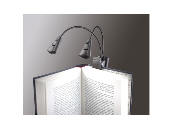 König & Meyer 12243 - Sort - Plast - LED - 700 Lux - 2,5 cm - Batteri (12243-000-55)
