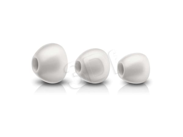 Philips Hodetelefoner med mikrofon SHE4305WT/00, Koblet med ledninger (ikke trådløs), 9 - 23000 Hz, Musikk, 12 g, Hodesett, Hvit