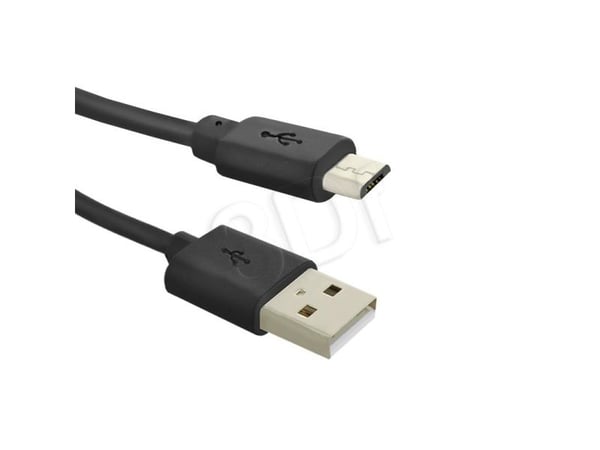 Qoltec - USB-kaapeli - Micro-USB Type B (han) til USB (han) - 25 cm - 25 cm