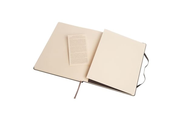 Moleskine Classic, Monokromatisk, Svart, 70 g/m², Bundet, Universal