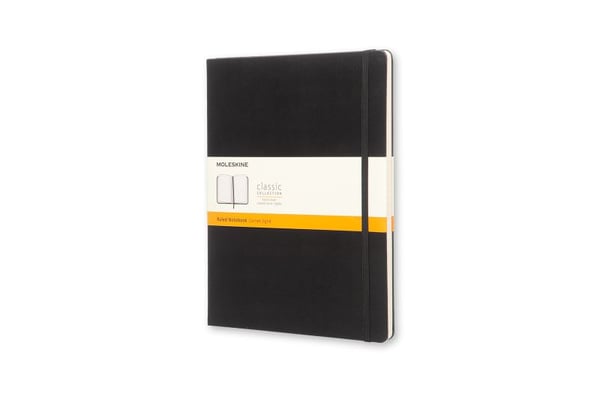 Moleskine Classic, Bilde, Sort, 192 ark, 70 g/m², Linjerte ark, Innbundet (hardcover)