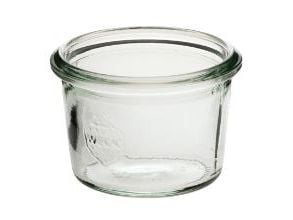 Patentglas Weck 50 ml Ø6.75x3.65 cm uden Låg Glas,72 stk/krt