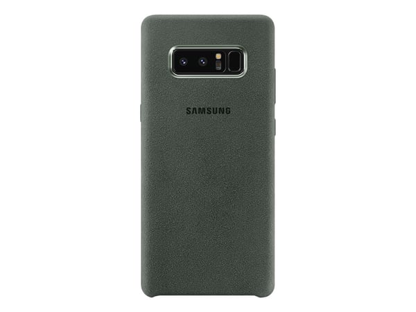 Samsung Alcantara Cover EF-XN950 - Matkapuhelimen takakuori - alcantara - khaki - Galaxy Note8:lle