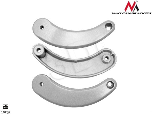 Maclean MC-515S - Monteringssats (takmontering) - för projektor - metall - silver - takmonterbar