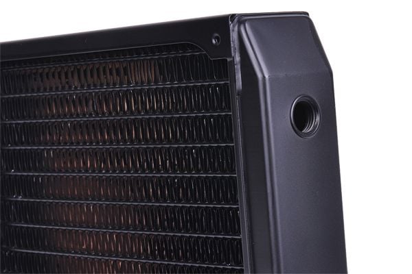 Alphacool NexXxoS XT45, Svart, Radiatorblokk, Væske, Messing, Kobber (Cu), Stål, 1/4", 1,5 stang