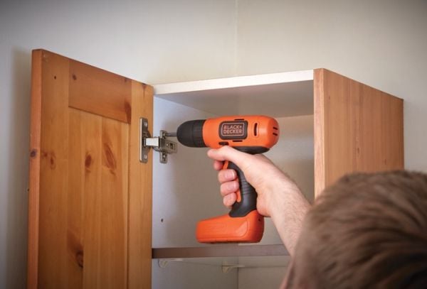 Black & Decker BDCD8-QW, Boremaskin med pistolgrep, Nøkkelløs, 1 cm, 2 cm, 1 mm, 400 RPM