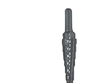 LENOX VARI-BIT, Bor, Trinnborehode, Aluminium, Messing, Kobber, Plast, Rustfritt stål, Stål, Svart, 1 stk