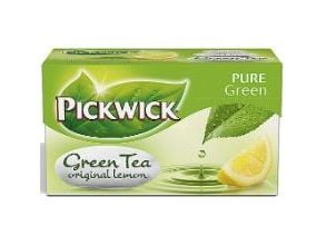 Te Pickwick Grøn lemon m/20 breve (12 x 20 breve/karton)