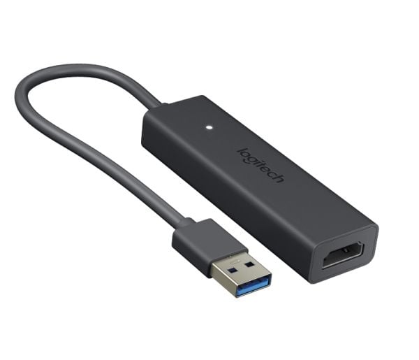 Logitech Screen Share - Extern videoadapter - USB 3.0 - HDMI