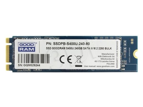 Goodram S400u 240GB M.2 6Gbps