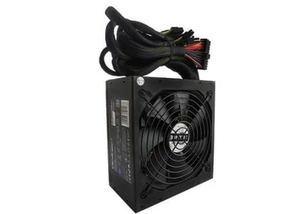 Qoltec Bitcoin Miner 1600W - Strømforsyning (intern) - ATX - 80 PLUS Gold - AC 230 V - 1600 Watt - aktiv PFC - sort