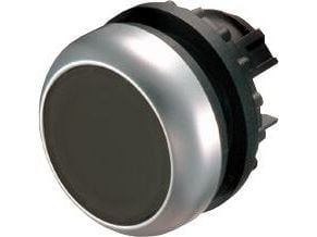 Eaton M22-D-S, Knap, Sort, Krom, Plast, IP66, IP67, IP69, 29,7 mm, 29 mm, 29 mm