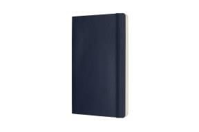 Moleskine 805-50-0285-474-0, Monokromatisk, Blå, Matt, 70 g/m², Linjerte ark, Mykt omslag