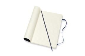 Moleskine 805-50-0285-474-0, Monokromatisk, Blå, Matt, 70 g/m², Linjerte ark, Mykt omslag