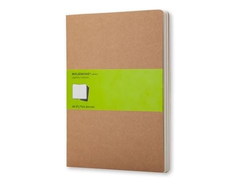 Moleskine Cahier, Yksivärinen, Beige, 120 arkkia, 70 g/m², Universaali