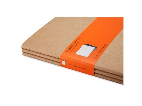 Moleskine Cahier, monokromatisk, svart, 64 ark, 70 g/m², innbundet, universell