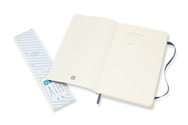 Moleskine 805-50-0285-476-4, Yksivärinen, Sininen, Matta, 70 g/m², Pehmeäkantinen, Aikuinen