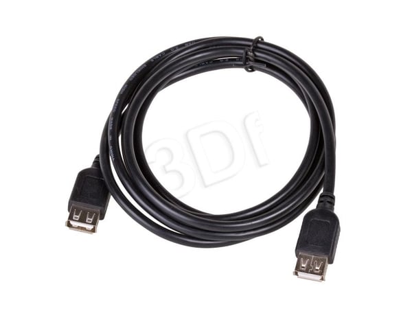Akyga AK-USB-06 - USB-kabel - USB (hunn) til USB (hunn) - 1.8 m - svart