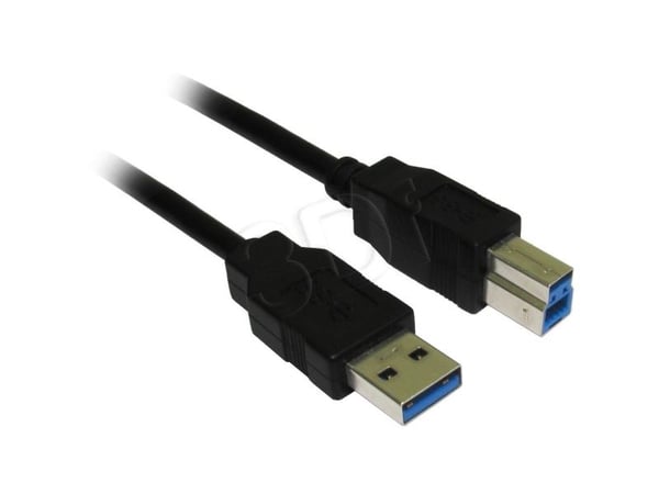 Akyga AK-USB-09 - USB-kabel - USB-type A (hann) til USB Type B (hann) - USB 3.0 - 1.8 m - blå