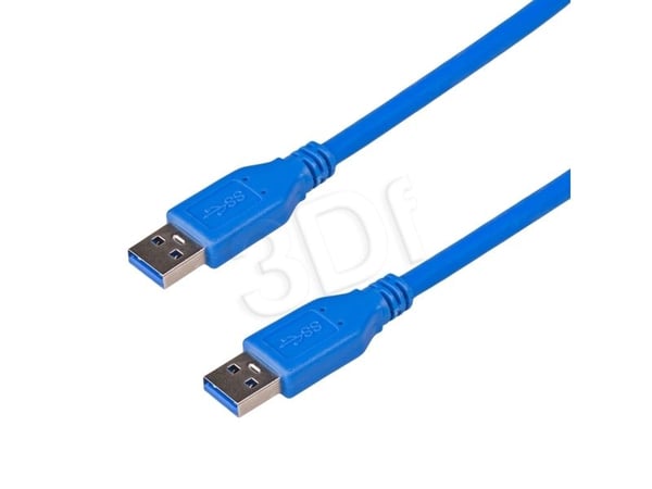 Akyga AK-USB-14, 1,8 m, USB A, USB A, Sininen