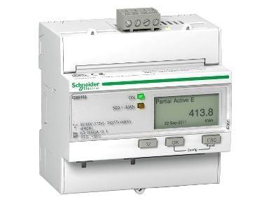 Schneider Electric A9MEM3150, Elektroninen, Valkoinen, A, LCD, Modbus RTU 9.6, 19.2, 38.4 kbauds, UL EAC CE - IEC 61010 CE - IEC 61326-1 CULus - AN...