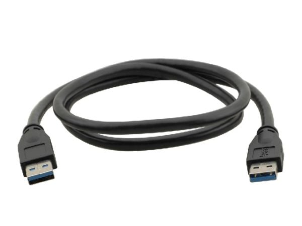Kramer Electronics USB-A (M) to USB-A (M) 3.0, 0.9m, 0,9 m, USB A, USB A, USB 2.0, Uros/uros, Musta