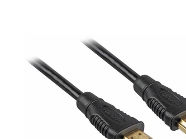 Sharkoon - HDMI-kabel med Ethernet - HDMI hann til HDMI hann - 10 m - svart