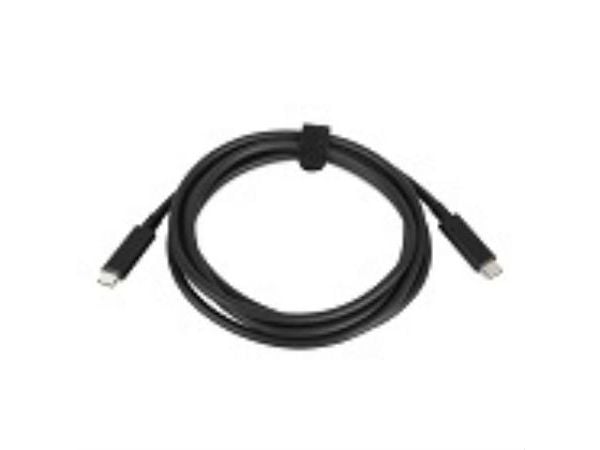 Lenovo - USB-kabel - USB-C (hann) til USB-C (hann) - 20 V - 3 A - 2 m
