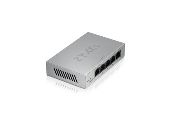 Zyxel GS1200-5 - Switch - Styrt - 5 x 10/100/1000 - stasjonær