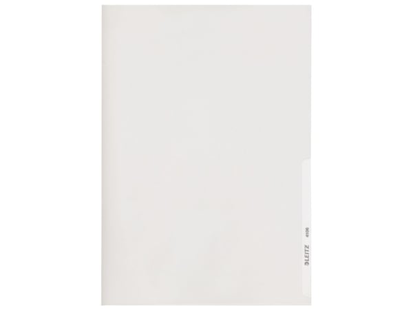 Leitz Premium - L-formet mappe - for A4 (210 x 297 mm) - krystallklar