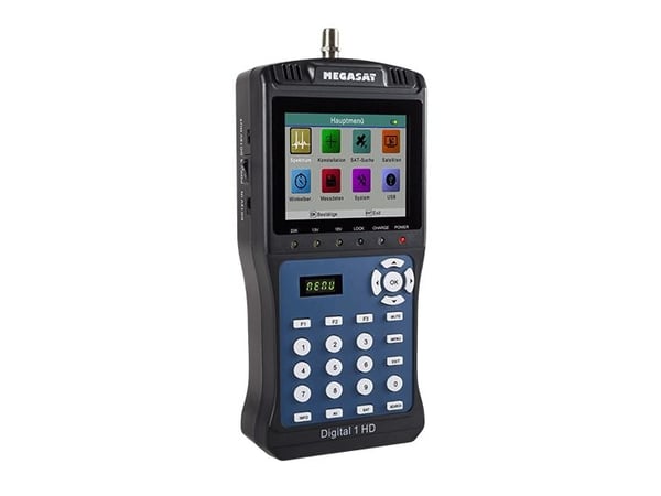 Megasat Digital 1 HD, 950 - 2150 MHz, 1 stykker, Svart, Blå, Digitalt, F, 12 V