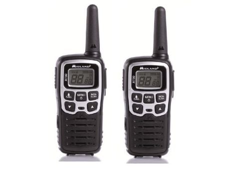 Midland XT50, 24 kanavaa, 446.00625 - 446.0937 Mhz, LCD, 93 g, 54 x 33 x 103 mm, 54 x 33 x 103 mm