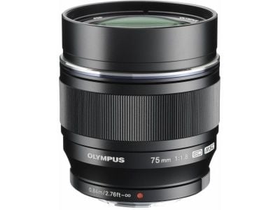 Olympus M.Zuiko Digital ED - Telefotoobjektiv - 75 mm - f/1.8 - Micro Four Thirds - for OM-D E-M1, E-M10, EM-5, E-M5; PEN E-P5, E-PL10, E-PL1s, E-P...